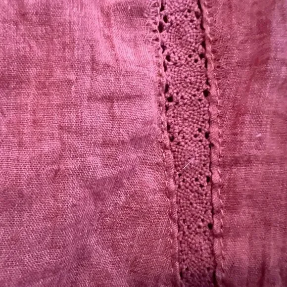 Umgee size S copper colored embroidered blouse - Picture 4 of 7